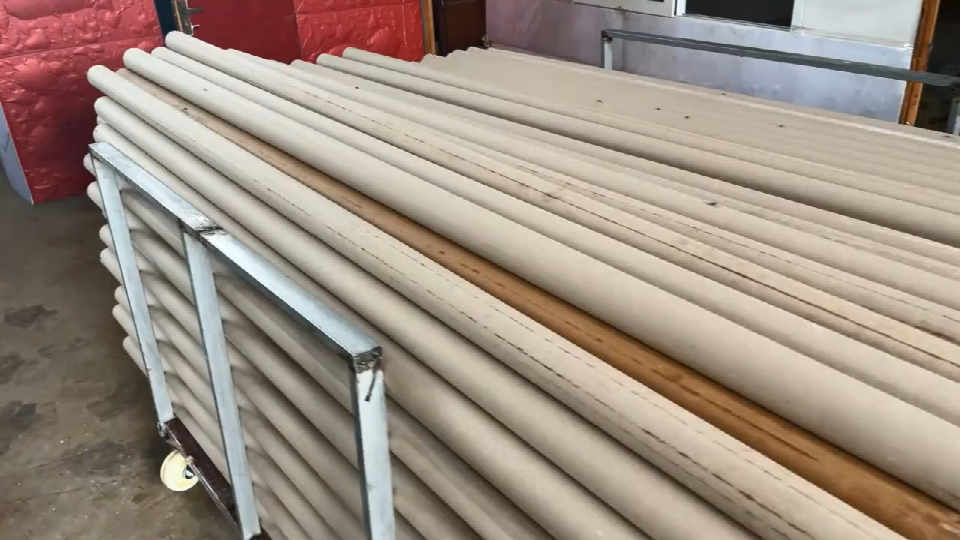 Parallel paper tube making machine Parallel paper tube making machine