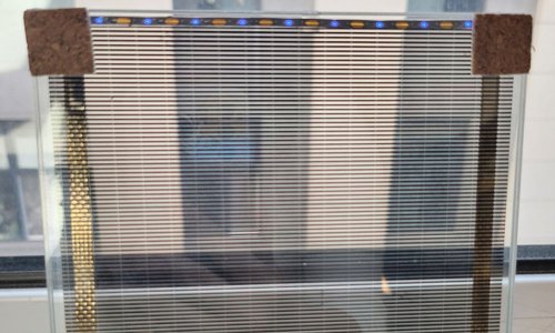 Vidrio fotovoltaico transparente de alta calidad cdte para la generación de energía ventana de vidrio fotovoltaico de película delgada bipv cdte vidrio eléctrico