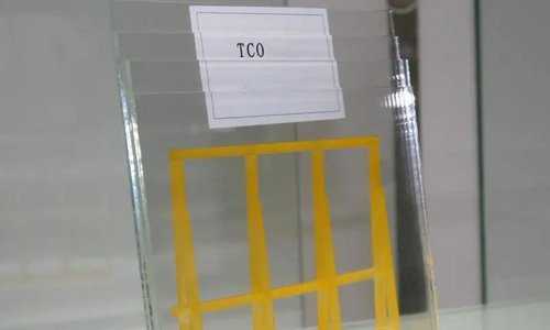 Vidrio TCO para paneles solares de película de vidrio recubiertos de TCO