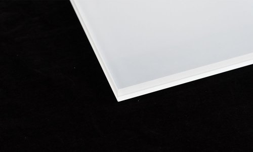 Vidrio laminado templado con molienda ácida