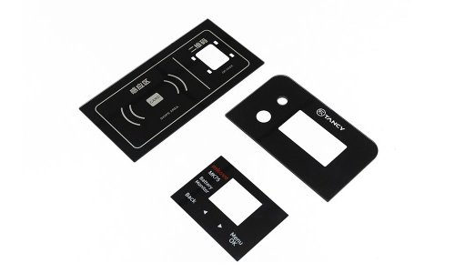 Sistema De Control De Acceso Inteligente Vidrio De Pantalla Táctil Templado Frontal Para Lector De Tarjetas
