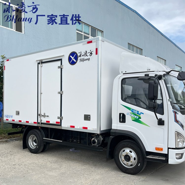 New energy electric refrigerated truck-1