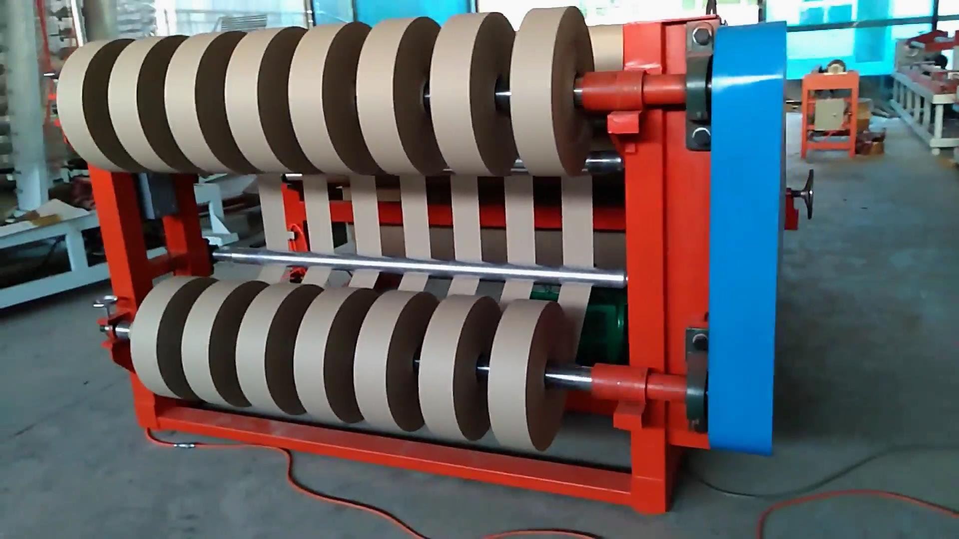 paper slitting rewinder machine paper slitting rewinder machine