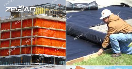 Application of PE tarpaulin in construction industry
