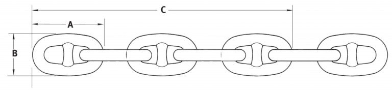 Drawings of AM2 Stud Link Anchor Chain Drawings of AM2 Stud Link Anchor Chain