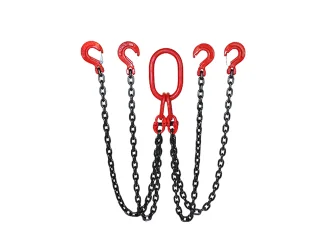 Rigging and Lifting  4-Leg Chain Slings