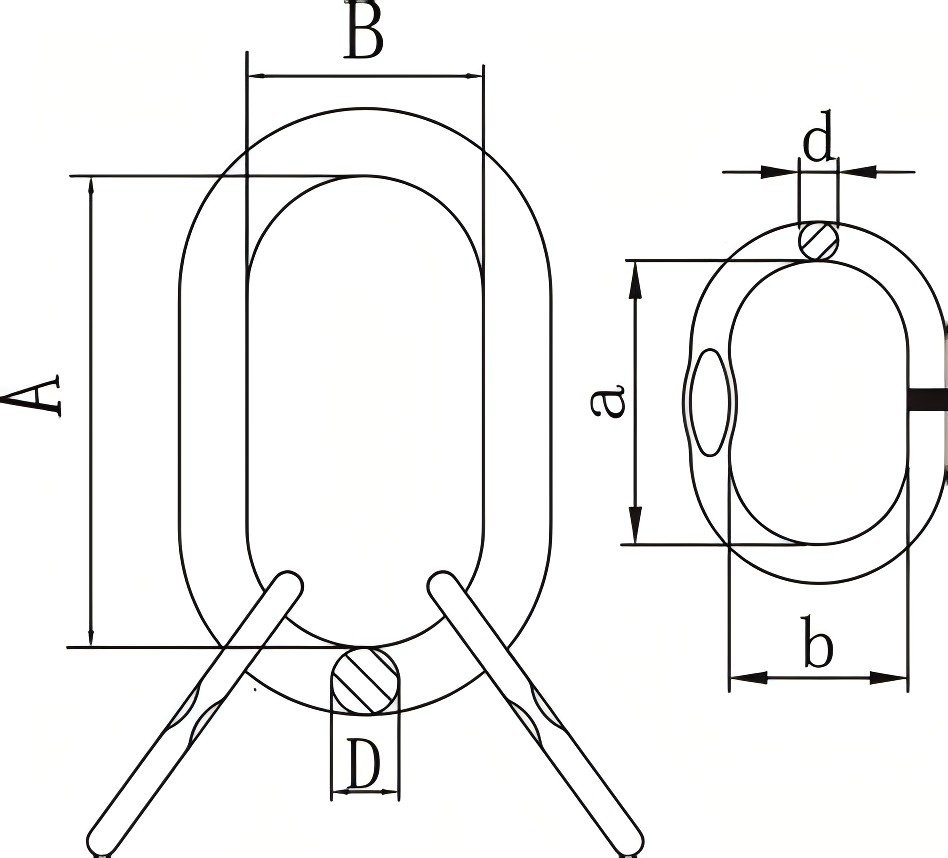 Drawings of G80 Master Link Assembly Drawings of G80 Master Link Assembly