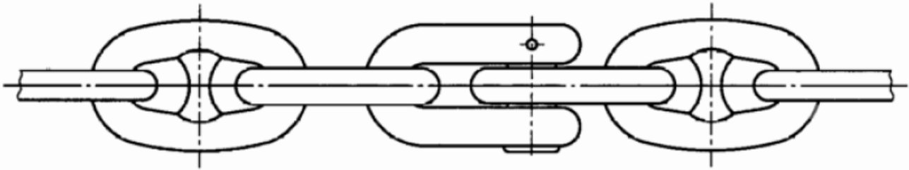 Middle link structure Middle link structure