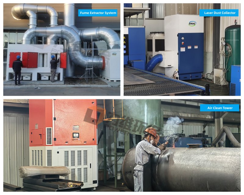 Application of Large Dust Collector Series Application of Large Dust Collector Series