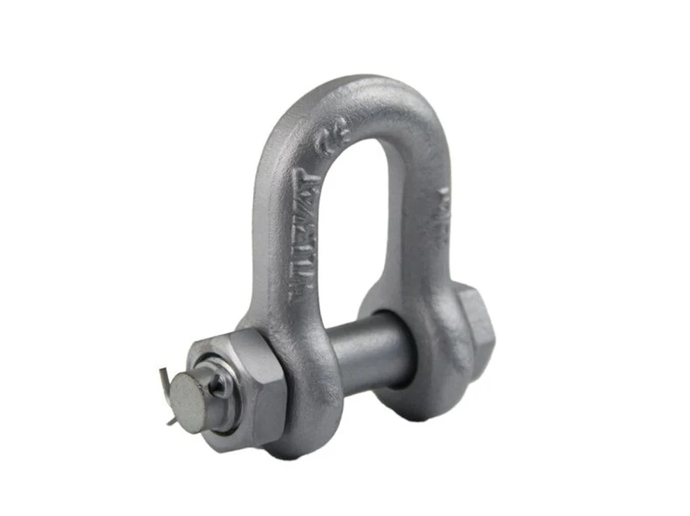 Grillete de anclaje de cadena de perno G2150 de acero de aleación para elevación