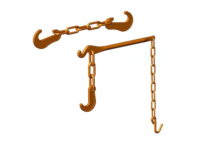 Tensor de cadena de amarre marino de acero aleado