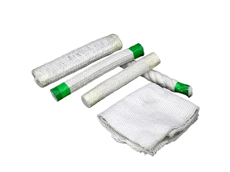 Ceramic Fiber Rope, Ceramic Fiber Tape, Cloth, Textile|Cuerda de fibra cerámica, cinta de fibra cerámica, tela, textil