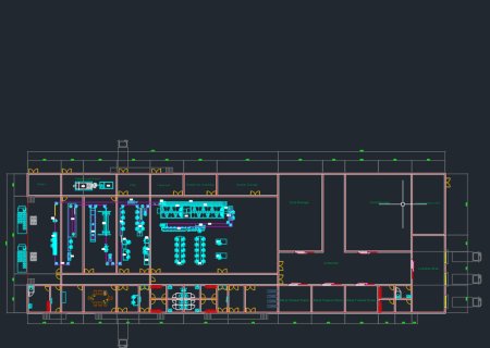 2000 Birds Per Hour Slaughter Line General Layout