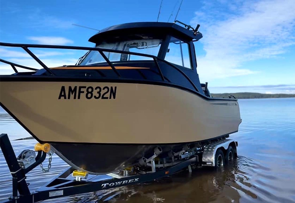 20 foot aluminum fishing boat