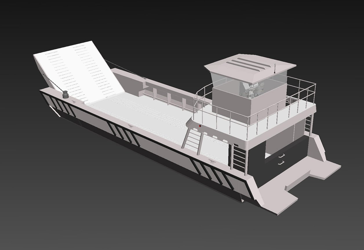 15m aluminium landing craft