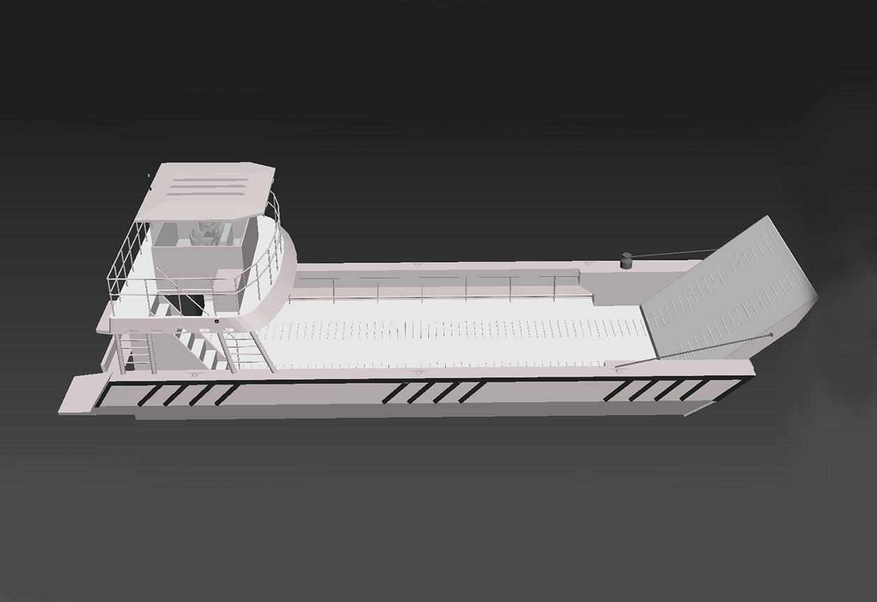 15m aluminium landing craft