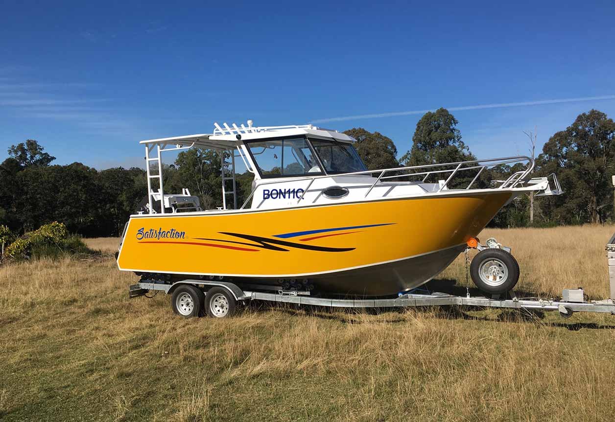 aluminum cuddy cabin