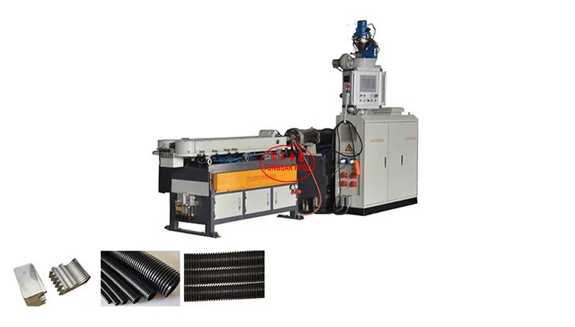 High Speed Single-wall Corrugated Pipe Extrusion Line