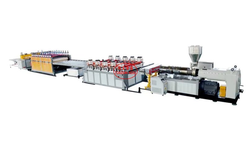 PVC WPC Skinning Foaming Board Extrusion Line for Interior Decoration Sheet and Building Exterior Wall Panels