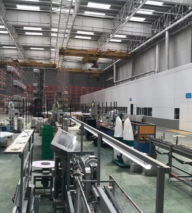 Uzbekistan plastic profile factory