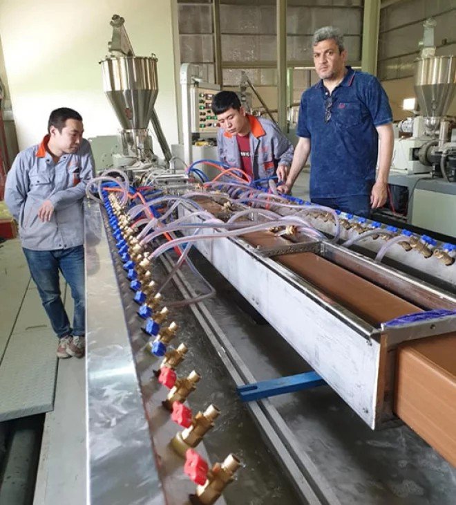 Qatar wood plastic equipment