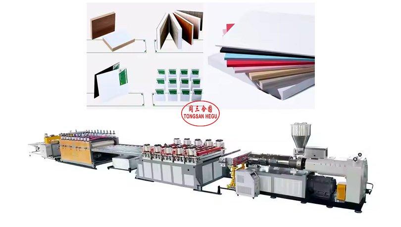 WPC board making machine SJMS80/156 Foam board production line