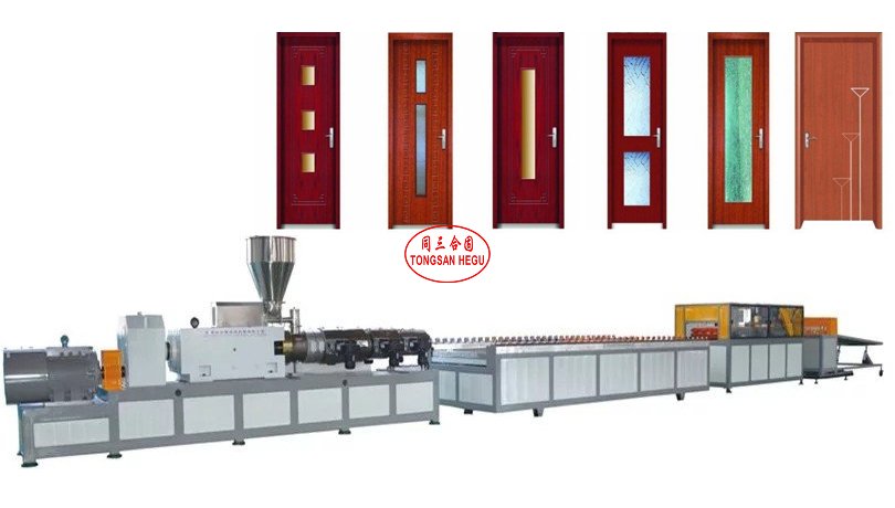 CE Certificated WPC Machine Manufacturer WPC Door Panel Machine for Making Door Panel Door Board