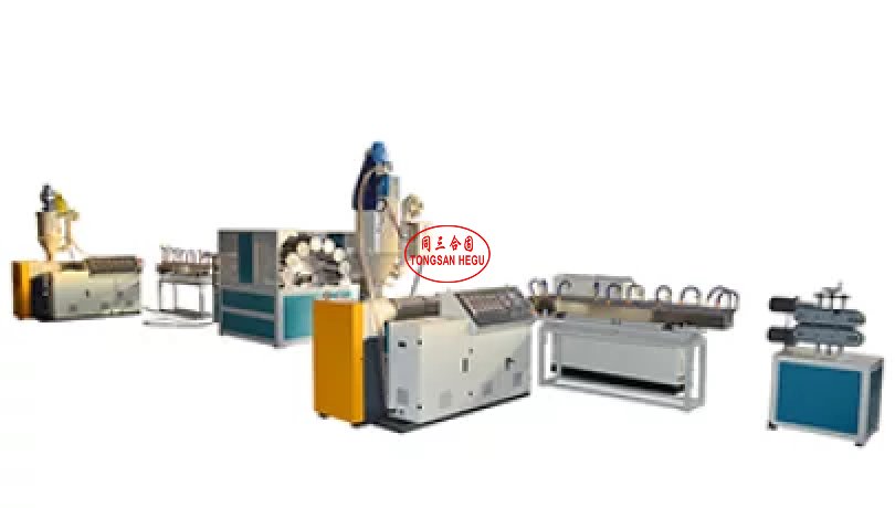 PVC fiber reinforced garden hose extrusion machine