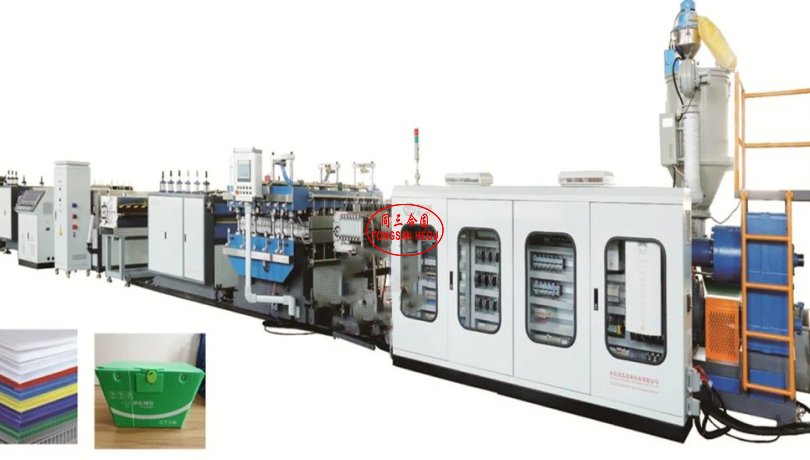Corrugated Plastic Sheet Machine/PP Hollow Sheet Extrusion Machine/Plastic Box Machine