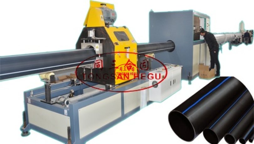 HDPE Pipe Extrusion Machine for Gas Water Supply Cable Protection