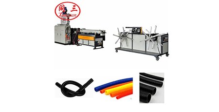 Plastic PVC PE Pipe Making Machine Corrugated Pipe Tube Hose Making Machine