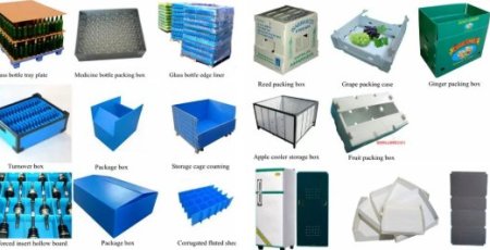 PP corrugated hollow sheet making plant Shipping