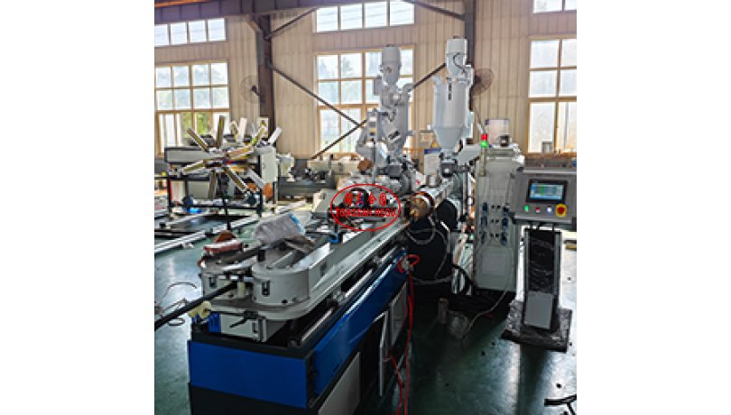 HDPE PP Double Layer Corrugated Pipe High Speed Extrusion Line