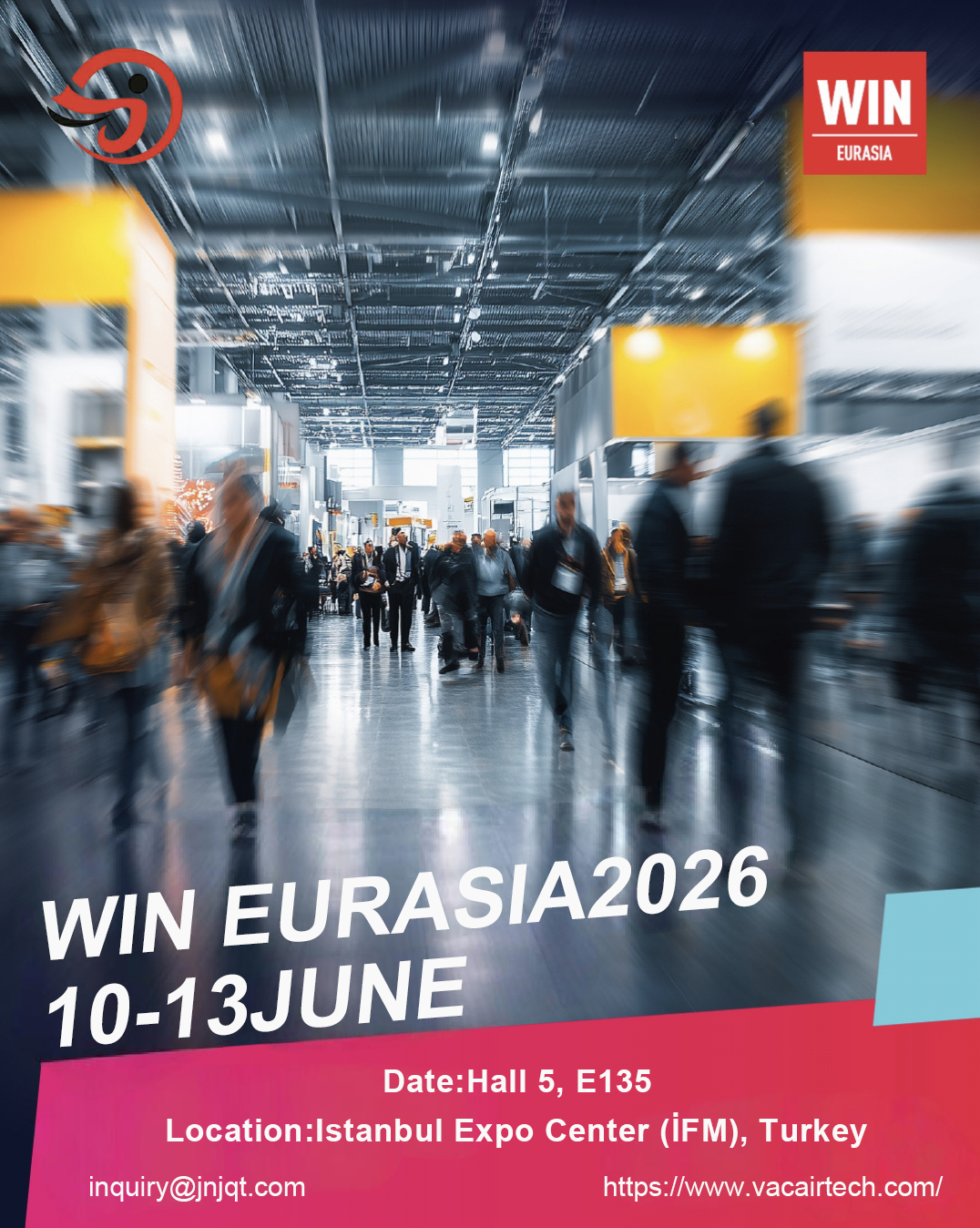 Jinan Golden Bridge at WIN EURASIA 2026 Exhibition