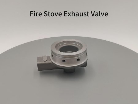 Válvula de exaustão de fogão a lenha em alumínio fundido