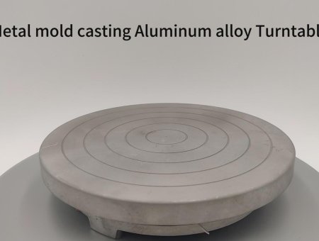 Plataforma giratória de fundição de alumínio