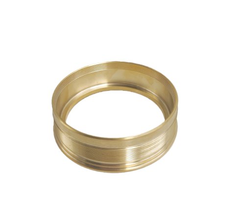 Torneamento CNC de peças de latão