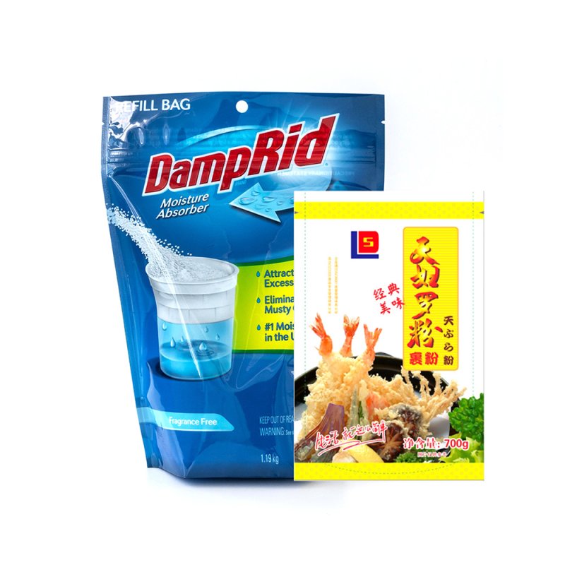 Solid powder packaging bags