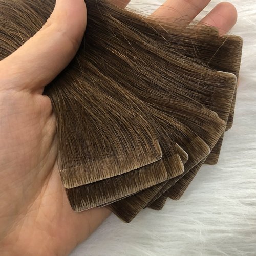 Invisible tape hair