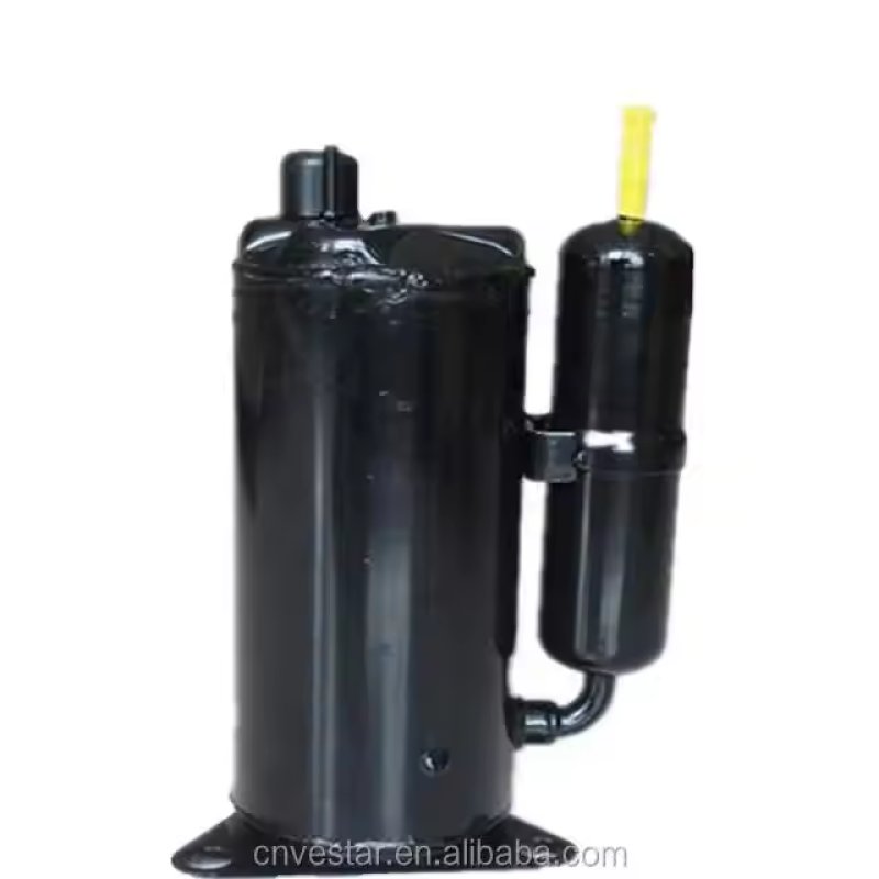 High-efficiency air conditioner compressor with low noise