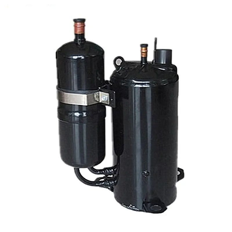 Compact energy-saving rotary air conditioning compressor