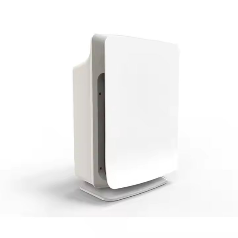 Plasma air purifier with real-time LED display