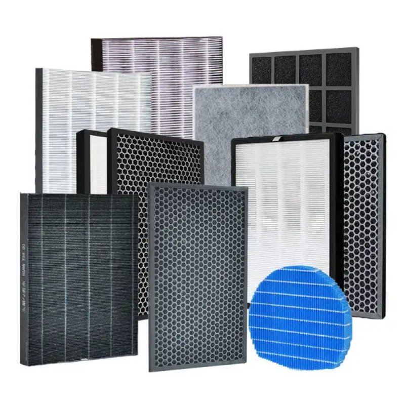 PM2.5 removal air filter with intelligent pulse system