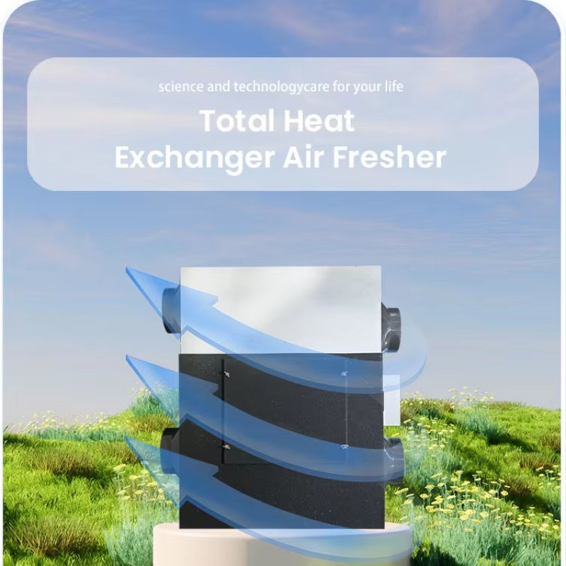 China Energy-saving Erv ERV Heating air Conditioning in HVAC Systems