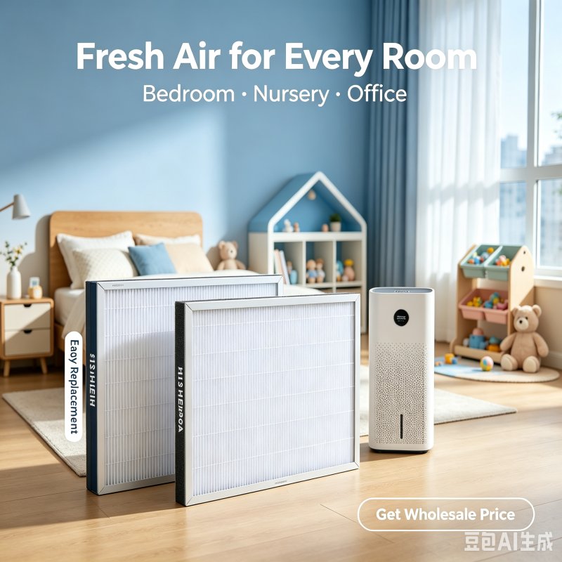 Household air purification filter