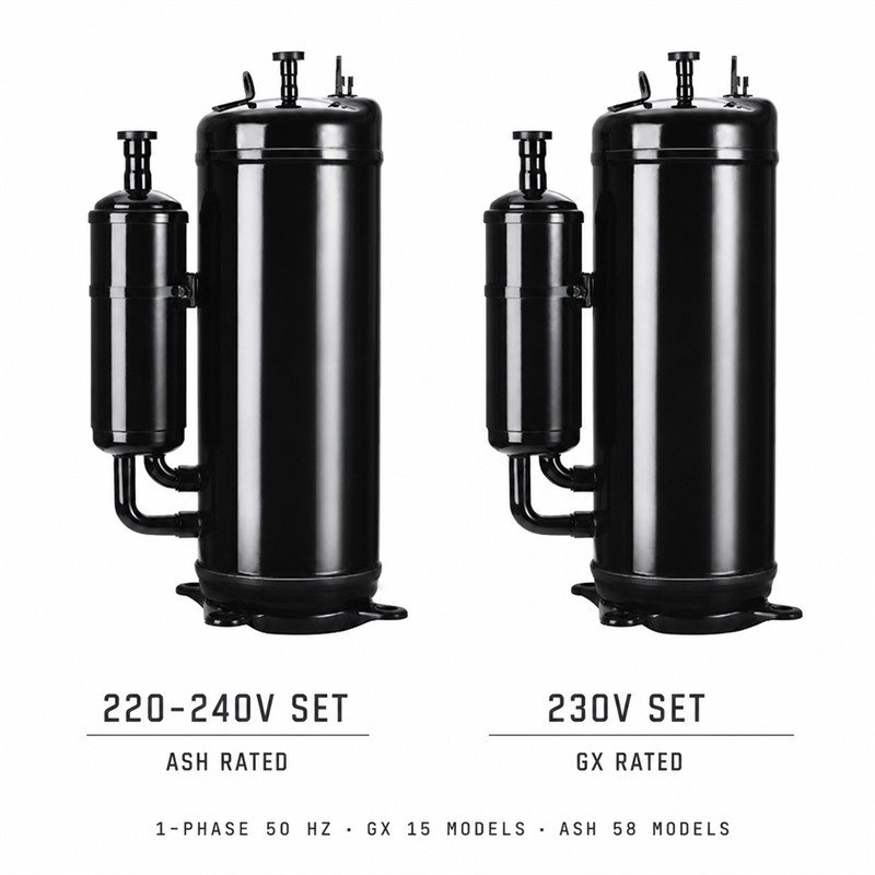 gmcc-r410a-compresso
