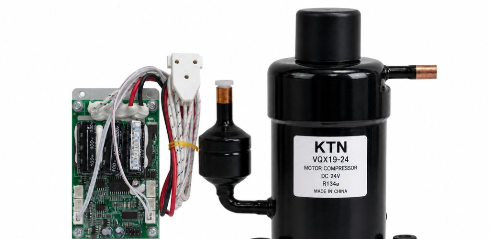 KTN VQX19 Mini Compressor: Compact, Low-Vibration Cooling for Small Medical Devices