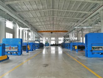 Conveyor belt production line