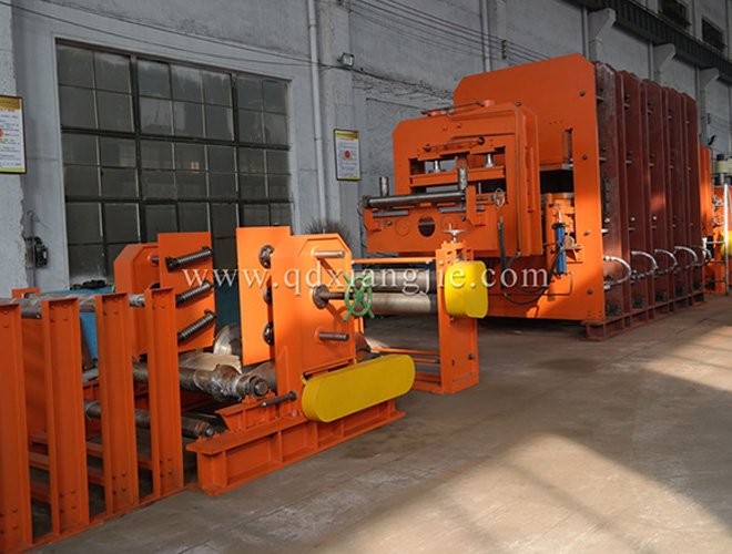 Uzbekistan ordered conveyor belt production line