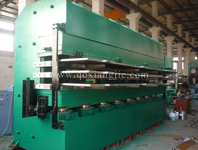 Jaw plate vulcanizer